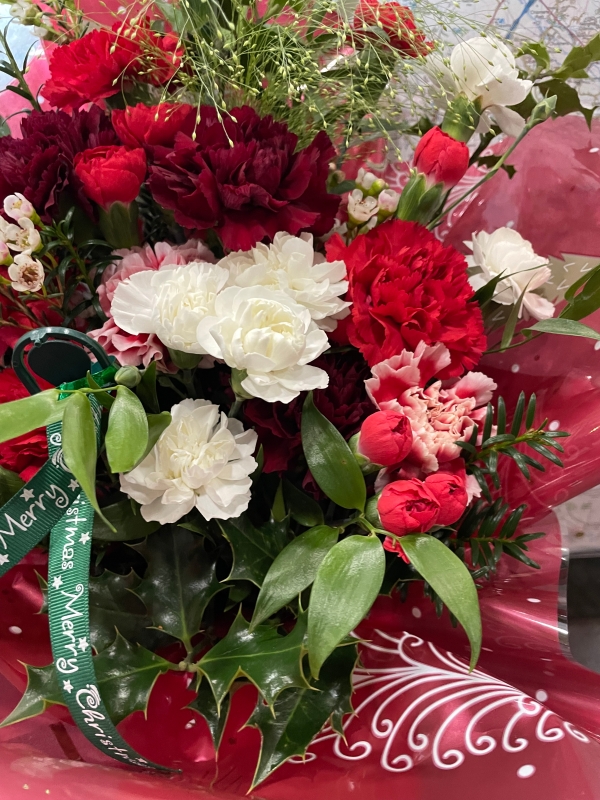 Christmas Carnation Box